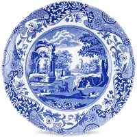 Spode Blue Italian tallrik blå/vit