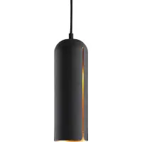 Woud Taklampa , Svart, Vardagsrum, Metall