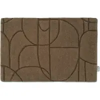 Classic collection Modern Abstract dörrmatta brun