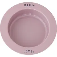 Design Letters Djup Tallrik - Mini Favorite - Lavender - - One Size - Tallrik