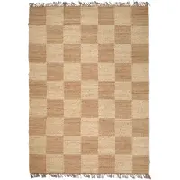 Classic collection Squares jute matta natur