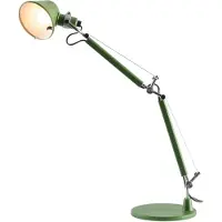 Artemide Bordslampa , Tolomeo Micro, Grön, Arbetsrum / hemkontor, Metall, Design