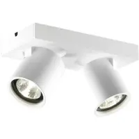LIGHT-POINT Taklampor , Focus 2, dimbara, Vit, Vardagsrum, Aluminium, Design