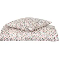 Nuuroo Baby sängkläder 70x100 cm - 100% ekologisk bomullssatin - Blommor