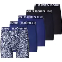 Björn Borg Sports Microfiber Boxers 5-pack Svart, XXL