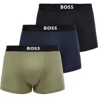 BOSS Boxershorts 'David Beckham' marinblå / khaki / svart / vit