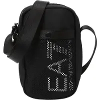 Emporio Armani Axelremsväska svart / vit