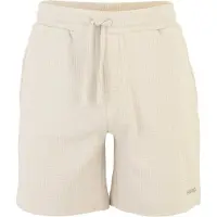 HUGO Waffle-structured pyjama shorts with embroidered logo