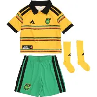 Adidas Träningsdräkt 'JFF Mini' guldgul / vass / röd / svart