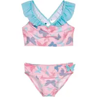 Playshoes Bikini 'Schmetterlinge' blå / himmelsblå / rosa / hallon