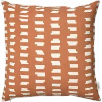 Classic collection Ikat Block kuddfodral terracotta