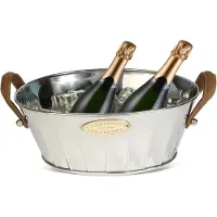 Culinary Concepts Heritage Läder Hanterad Champagne Bad