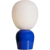 BELID Bordslampa , Buddy, Blå, Vardagsrum, Glas, Design