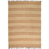 Classic collection Stripes jute matta nature