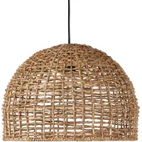 PR Home Hänglampa Cebu, dimbar, Ljust trä, Vardagsrum / matsal, Trä, Lantlig / rustik, Pendellampa