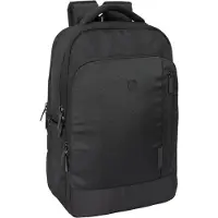 Safta Premium Svart Laptop Ryggsäck 29x44x15 cm