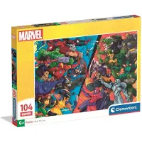 Clementoni Pussel 104 Super Marvel