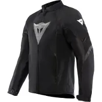 Dainese Herosphere Textiljacka Svart/Vit 52 Herrar sort