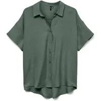 Vero Moda Blus 'VMMelaney' mörkgrön
