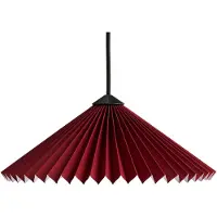 HAY Taklampa , Röd, Vardagsrum, Tyg / textil