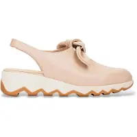 Wonders för kvinnor. C-7602 Läderskor Simon02 beige (39), Hud, 3 till 5 cm, Ingen, Casual