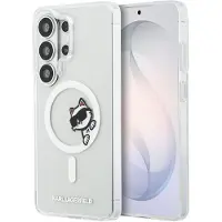 Karl Lagerfeld Samsung Galaxy S26 Ultra IML Choupette Peekaboo Logo magnetiskt skal - Genomskinlig