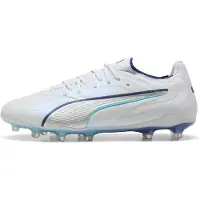 Puma King 20 Ultimate Fg/ag Dreamrush - Silver Mist/blue Jewel/vibrant Blue Dam, storlek 37