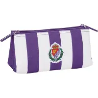 Safta Trousse Scolaire - - Real Valladolid - Fermeture Éclair - Enfant - Mixte