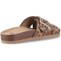 Rocket dog Annie Tigg Leopard Textil Kvinnotofflor i Beige