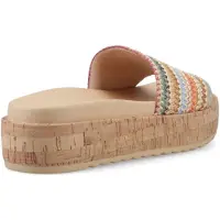 Rocket dog Faye Alti Raffia Textil Kvinnors Flerfärgade Sandaler