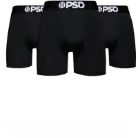 PSD Solids Blk 5i Boxers 3 Enheter