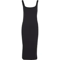 Urban Classics Basic Long Cotton Jersey ärmlös Klänning
