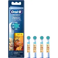 Oral-B PRO Kids Lejonkungen 4-pack / Borsthuvuden för Kids / Utbyteshuvuden