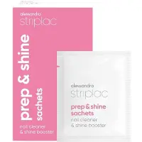 Alessandro Naglar Striplac-UV-ColourPrep & Shine Sachets 15 Stycke (6,00 kr / 1 Stycke)