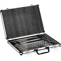 Metabo 628414000 Mejselset 17 delar 5 mm, 6 mm, 8 mm, 10 mm, 12 mm, 14 mm SDS-Plus 17 st