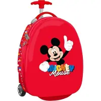 Safta Good Day Röd Cabin Trolley med Design - 28 x 43 x 23 cm