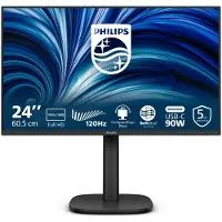 Philips 24B2U3301 - 3000 Series - LED-skärm - 24 - 1920 x 1080 Full HD (1080p) @ 120 Hz - IPS - 1500:1 - HDMI, DisplayPort, USB-C - högtalare - svart