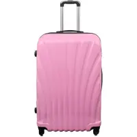 Borg Living Stor resväska - Musling Ljusrosa - Hardcase resväska - Stl Large - Exklusiv resväska