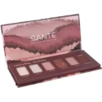 Sante Naturkosmetik Eyeshadow Palette Ögonskuggspalett 6 g Nr. 02 - Rosy Shades