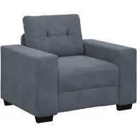 vidaXL Mörkgrå fåtölj 100x78x80 cm sammet 4105099