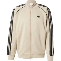 Adidas Originals Sweatjacka 'Adicolor Classic' greige / svart