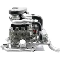 Franzis Porsche 911 turbomotorsats TURBOMOTOR 4019631672506