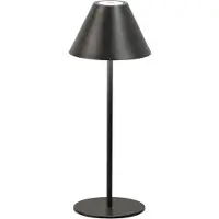 FH Lighting LED bordslampa Kano, dimbar, Svart, Metall, Modern, LED-bordslampa