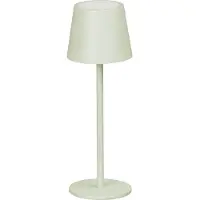 FH Lighting LED-bordslampa Roxi, mintgrön, metall, IP54, dimbar, Grön, Vardagsrum / matsal, Metall, Modern