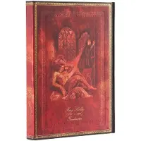 Mary Shelley, Frankenstein (Embellished Manuscripts Collection) Ultra Lined Hardback Journal (Wrap Closure)