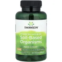 Swanson Health , Jordsbaserade Organismer, Dynamisk Balans Blending, 5 Miljard CFU, 90 Veggie Capsuler