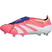 Adidas Predator Elite Fold-over Tongue Fg Coral Blaze - Orange/vit/beam Orange - Gräs (Fg), storlek 48