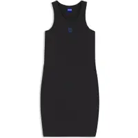 HUGO Necerie 10280112 Blue ärmlös Klänning