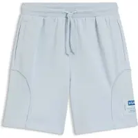 HUGO Cotton-blend shorts with logo label