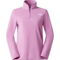 The North Face Women's Glacier Fleece 1/4 Zip Jacket Hushed Lavender